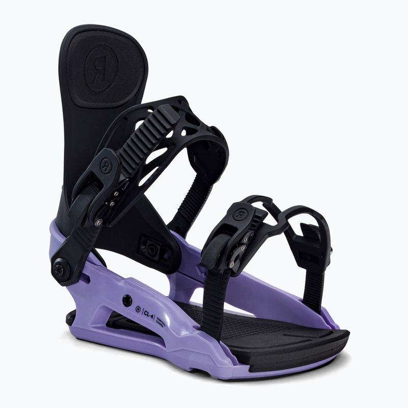 Wiązania snowboardowe damskie RIDE CL-4 W digital violet