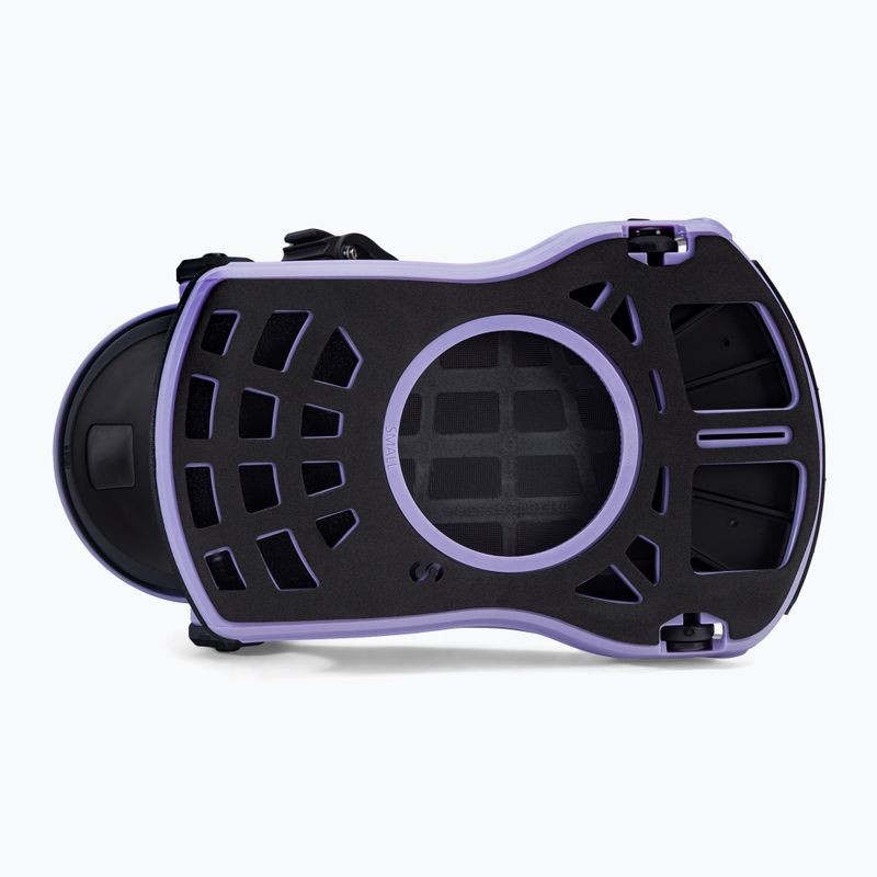 Wiązania snowboardowe damskie RIDE CL-4 W digital violet 3