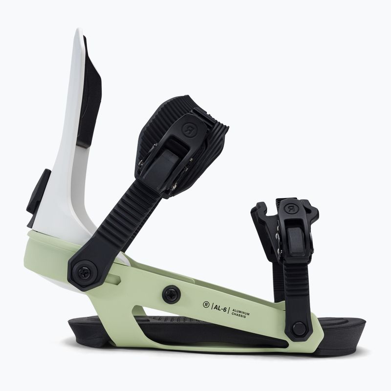 Wiązania snowboardowe damskie RIDE AL-6 W lime 2