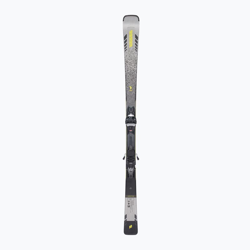 Narty zjazdowe K2 Disruption STi + wiązania MXC 12 TCx light 10