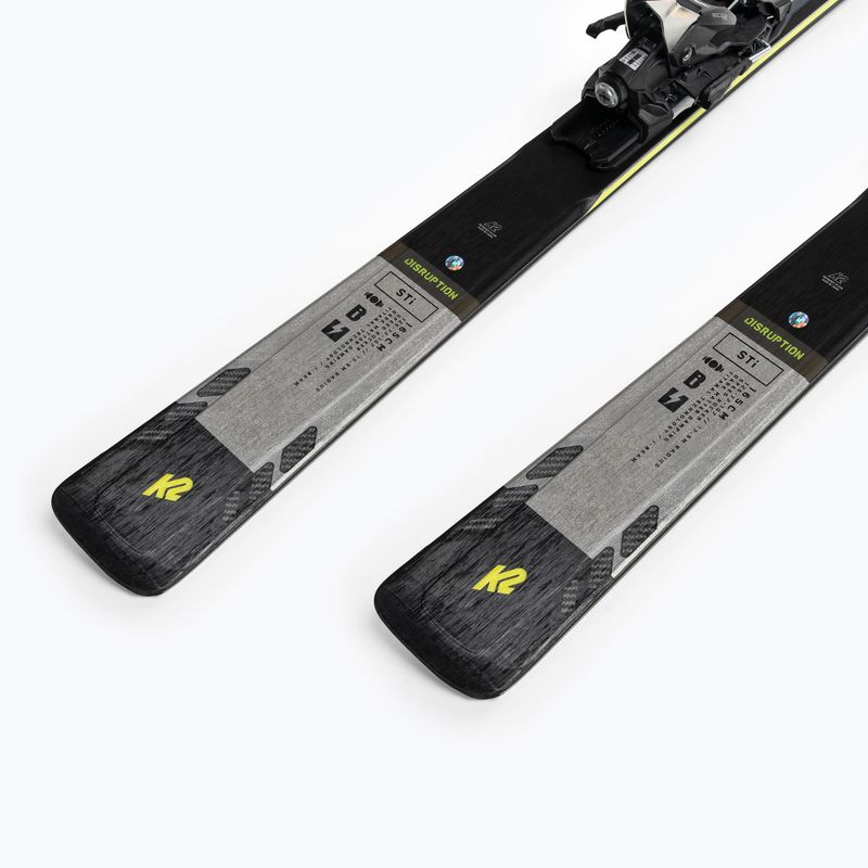 Narty zjazdowe K2 Disruption STi + wiązania MXC 12 TCx light 9