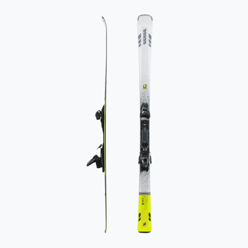 Narty zjazdowe K2 Disruption 78Ti + wiązania MXC 12 TCx light 2