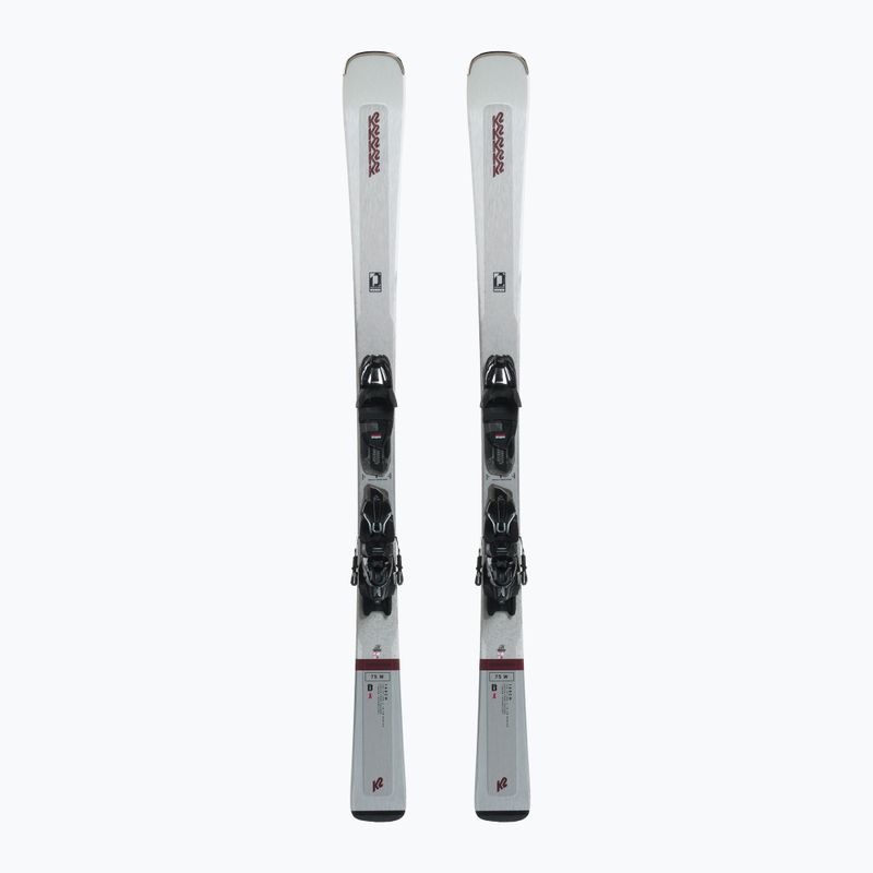 Narty zjazdowe damskie K2 Disruption 75 W + wiązania 10 Quikclik Free