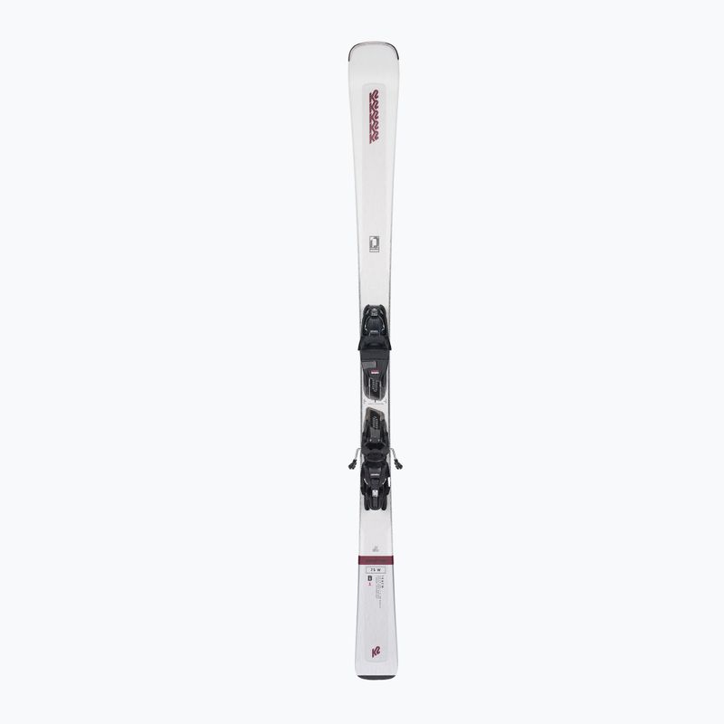 Narty zjazdowe damskie K2 Disruption 75 W + wiązania 10 Quikclik Free 10