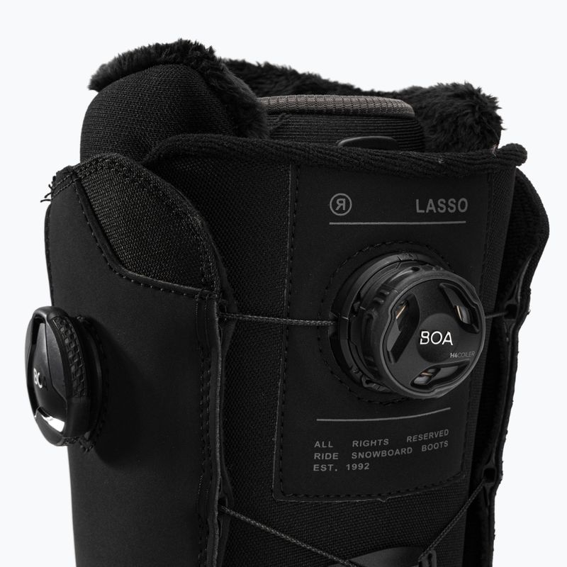 Buty snowboardowe męskie RIDE Lasso 2022 black 6