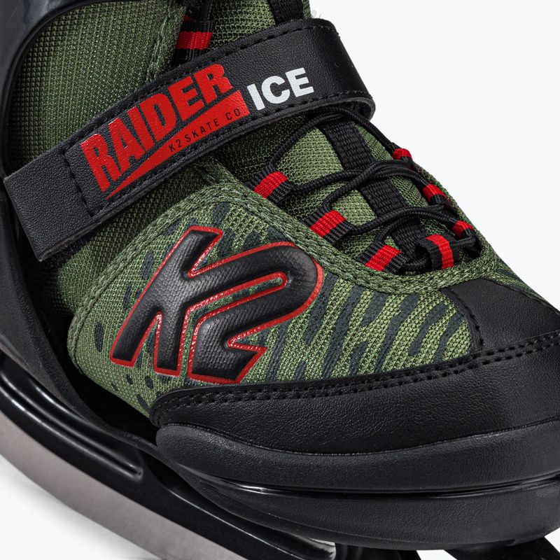 Łyżwy dziecięce K2 Raider Ice Jr green 5
