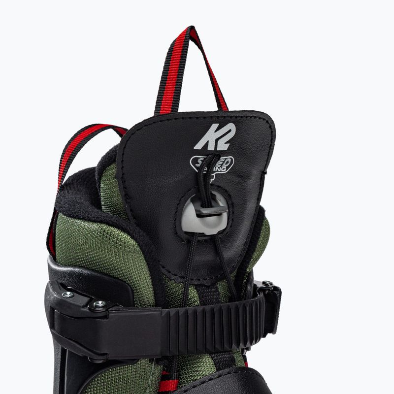 Łyżwy dziecięce K2 Raider Ice Jr green 8