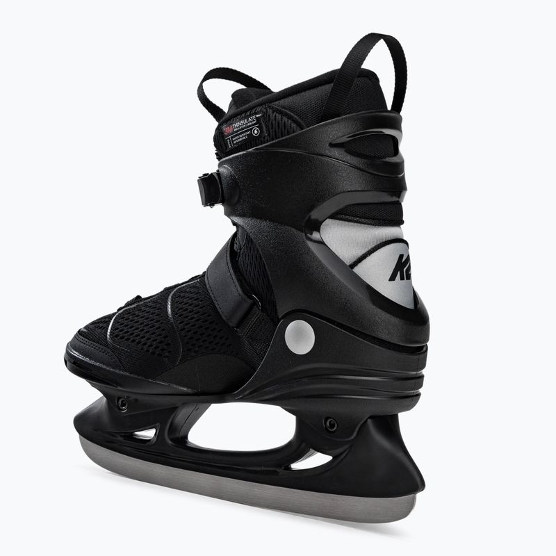 Łyżwy męskie K2 F.I.T. Ice Boa black/white 3