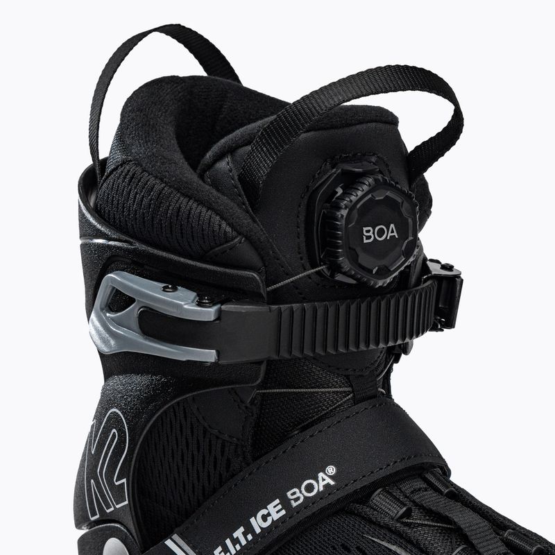 Łyżwy męskie K2 F.I.T. Ice Boa black/white 8