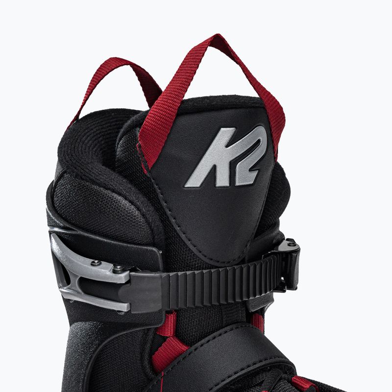 Łyżwy męskie K2 F.I.T. Ice black/red 8