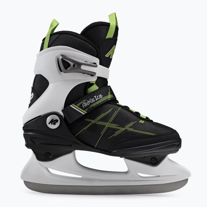 Łyżwy damskie K2 Alexis Ice W black/green 2