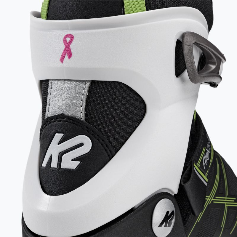 Łyżwy damskie K2 Alexis Ice W black/green 8