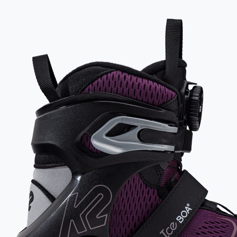 Łyżwy damskie K2 Alexis Ice Boa W black/purple 6