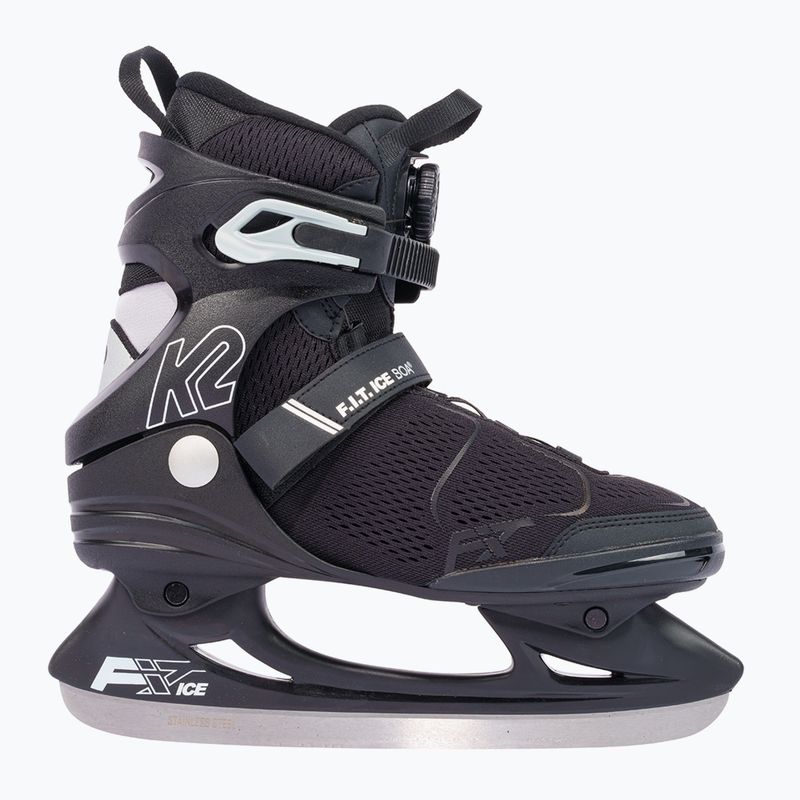Łyżwy męskie K2 F.I.T. Ice Boa black/white 10