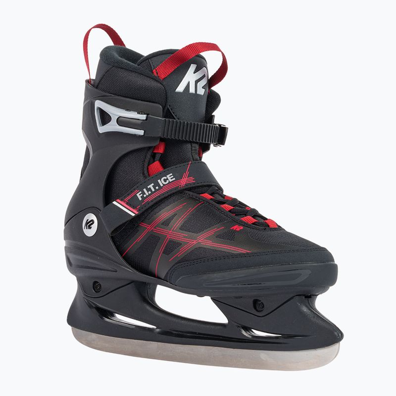 Łyżwy męskie K2 F.I.T. Ice black/red 10