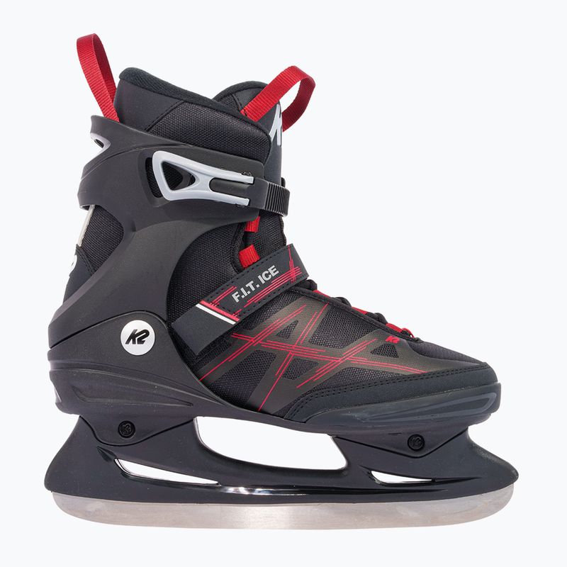 Łyżwy męskie K2 F.I.T. Ice black/red 11