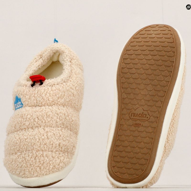 Kapcie zimowe Nuvola Classic Sheep cream 14