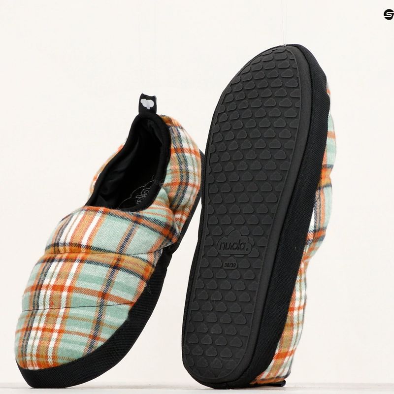 Kapcie zimowe Nuvola Classic Scotland green/orange 15