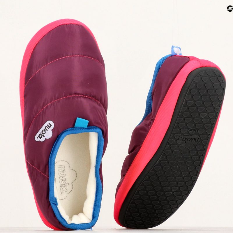 Kapcie zimowe dziecięce Nuvola Classic Party purple 13