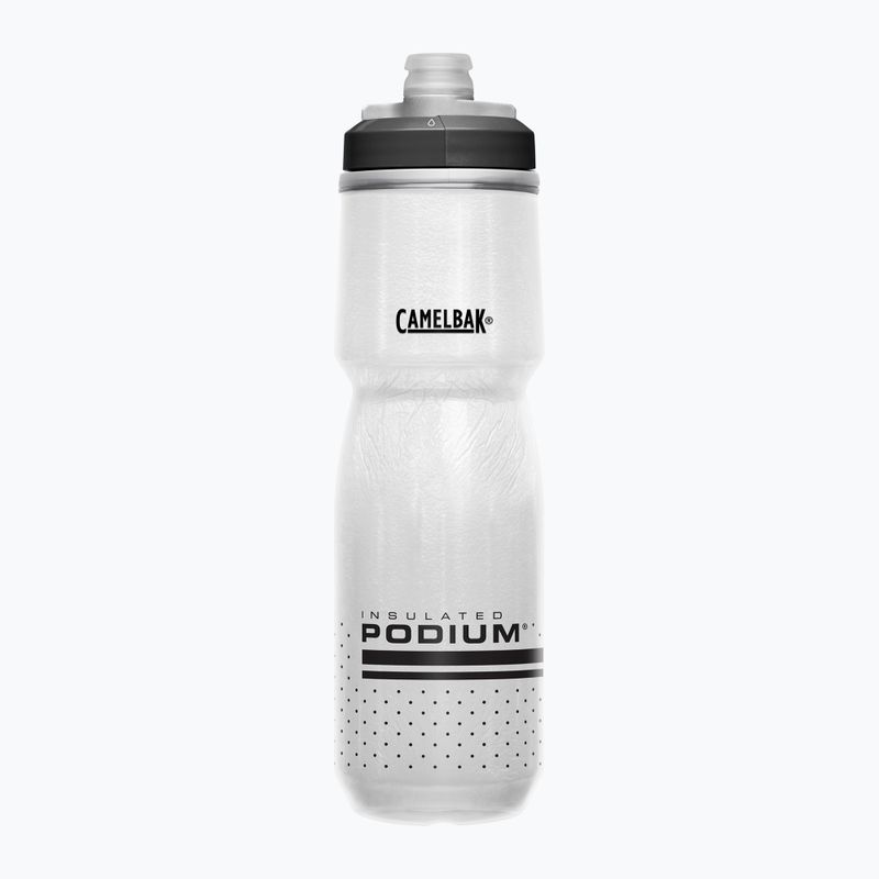 Bidon rowerowy CamelBak Podium Chill 710 ml white/black