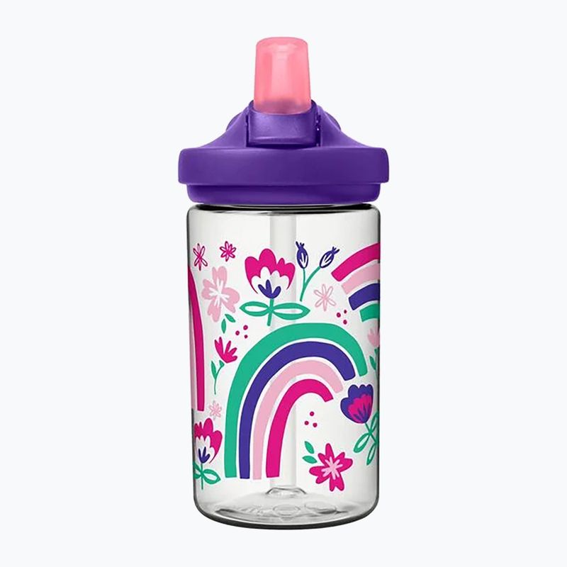 Butelka turystyczna dziecięca CamelBak Eddy+ 400 ml rainbow floral 2