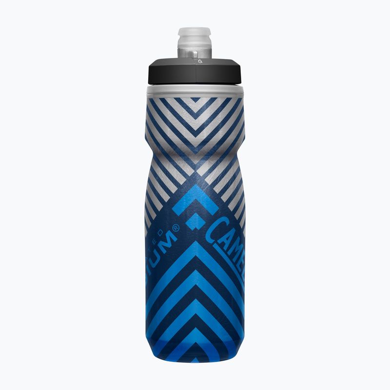 Bidon rowerowy CamelBak Podium Chill 620 ml navy/ blue stripe 2