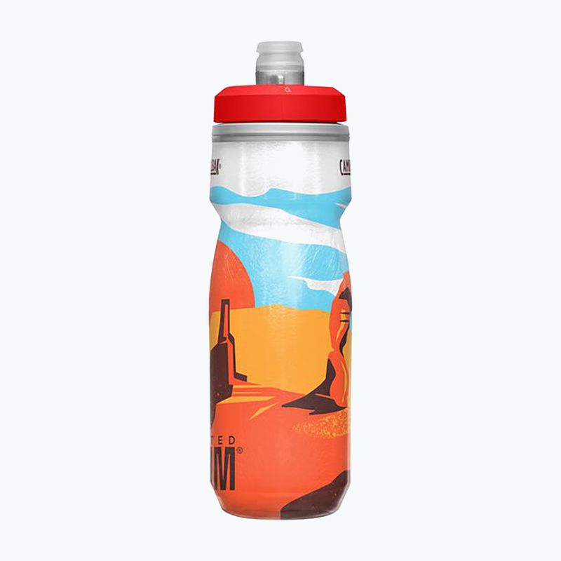 Bidon rowerowy CamelBak Podium Chill Spring Summer LE 620 ml desert 4