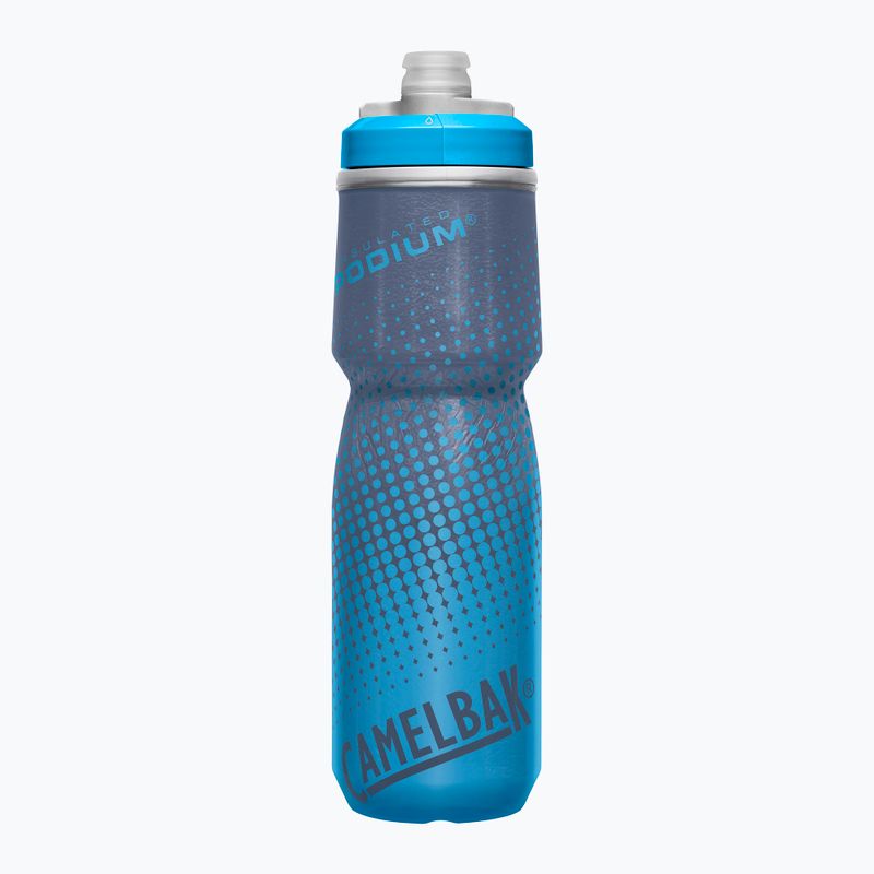 Bidon rowerowy CamelBak Podium Chill 710 ml blue dot