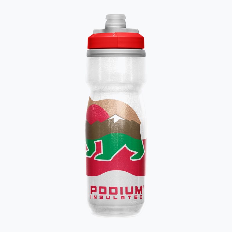 Bidon rowerowy CamelBak Podium Chill Spring Summer LE 620 ml california 3