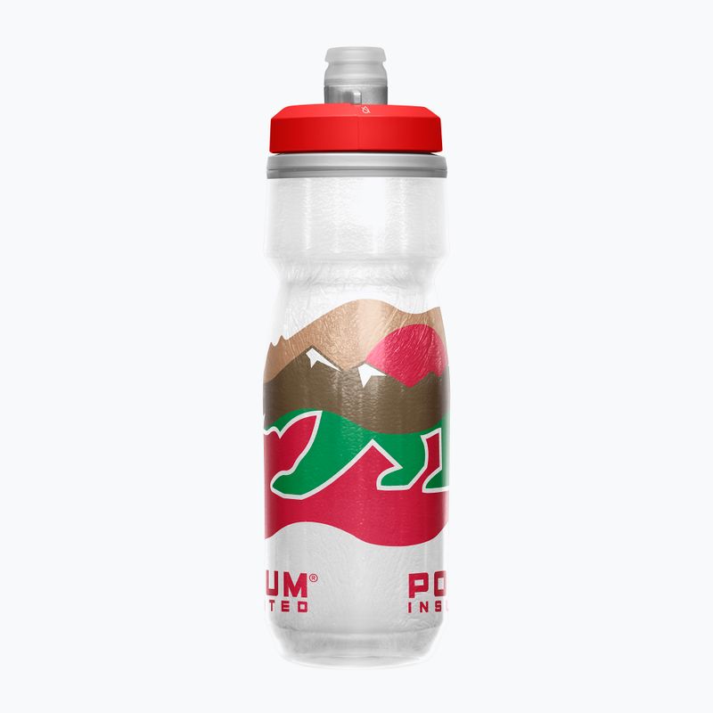 Bidon rowerowy CamelBak Podium Chill Spring Summer LE 620 ml california 4