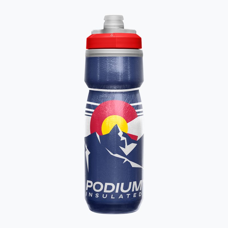 Bidon rowerowy CamelBak Podium Chill Spring Summer LE 620 ml colorado 3