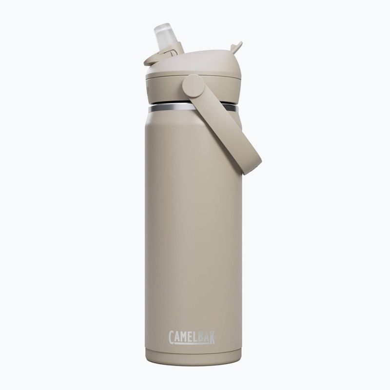 Butelka turystyczna Camelbak Thrive Flip Straw Insulated SST 590 ml stone
