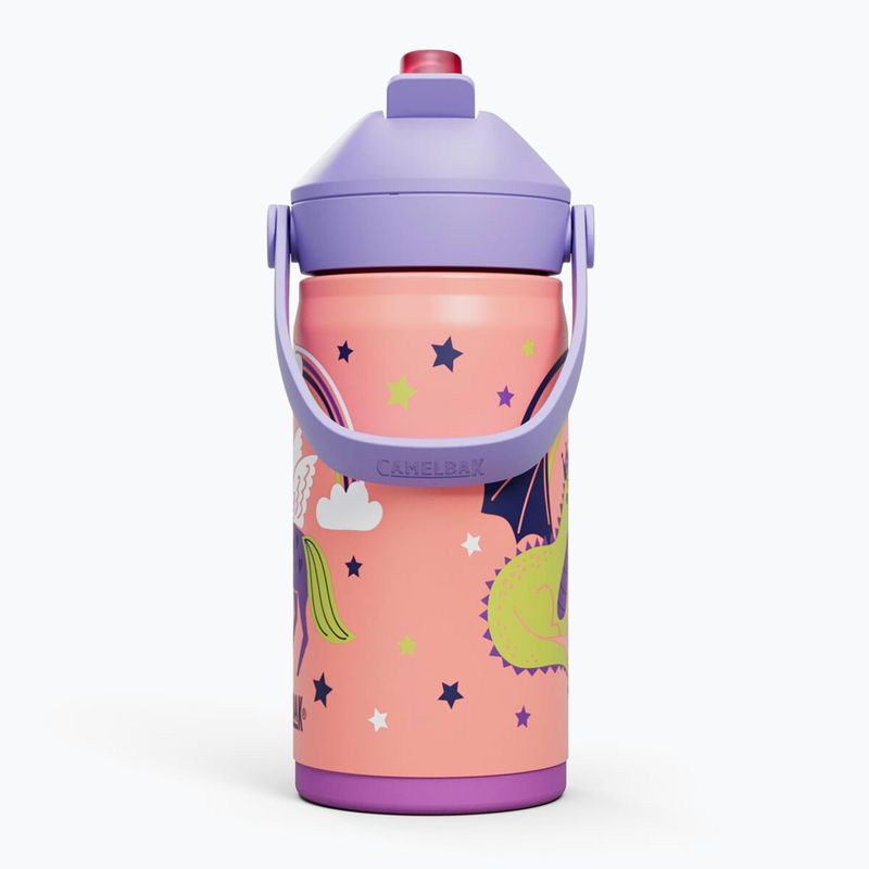Butelka termiczna CamelBak Thrive Flip Straw Kids Insulated SST 350 ml magic unicorns 2