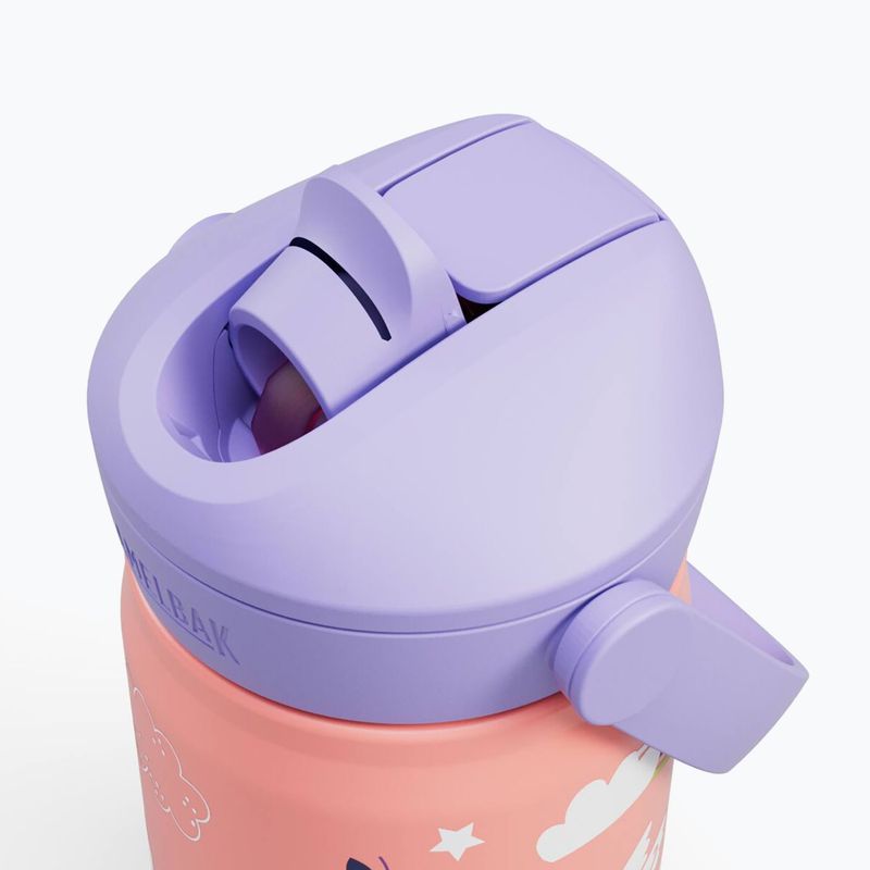 Butelka termiczna CamelBak Thrive Flip Straw Kids Insulated SST 350 ml magic unicorns 3