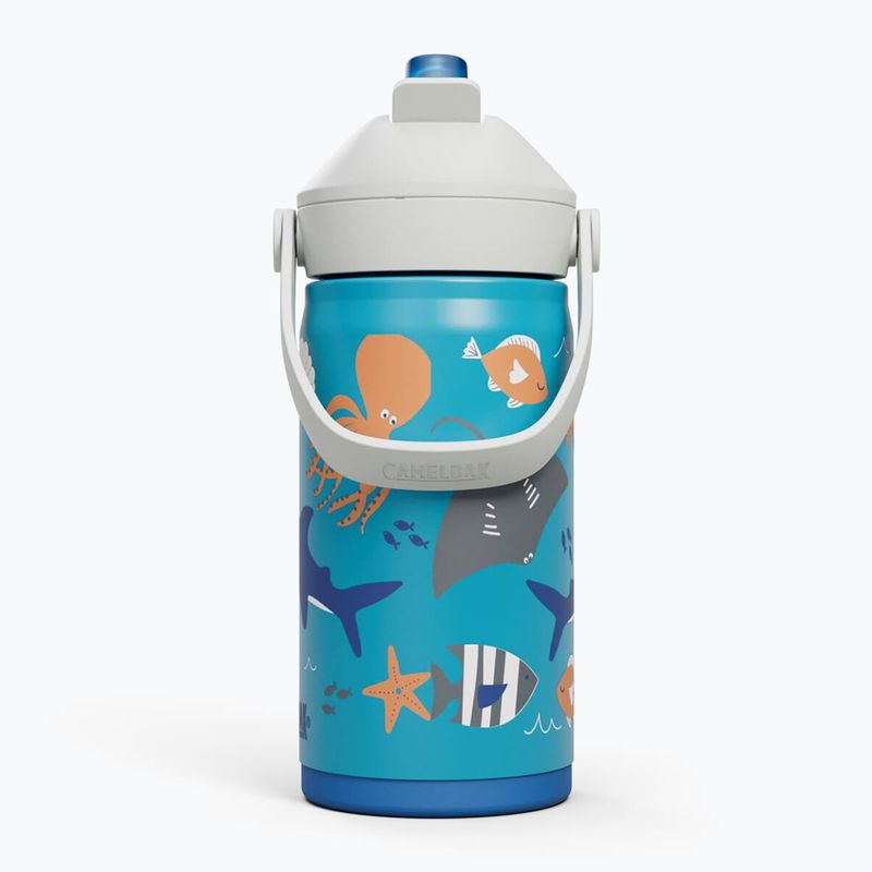 Butelka termiczna CamelBak Thrive Flip Straw Kids Insulated SST 350 ml ocean life 2