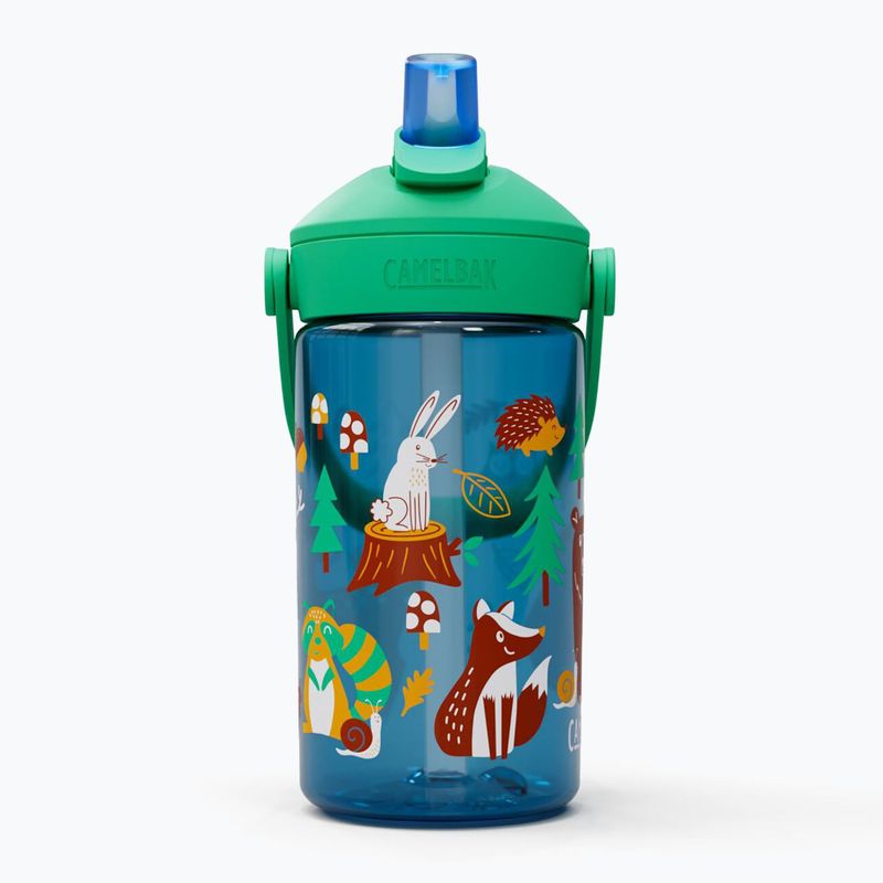Butelka turystyczna CamelBak Thrive Flip Straw Kids 400 ml friendly forest 2