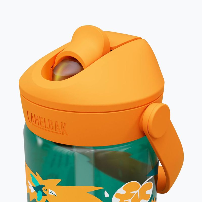 Butelka turystyczna CamelBak Thrive Flip Straw Kids 400 ml jungle animals 4