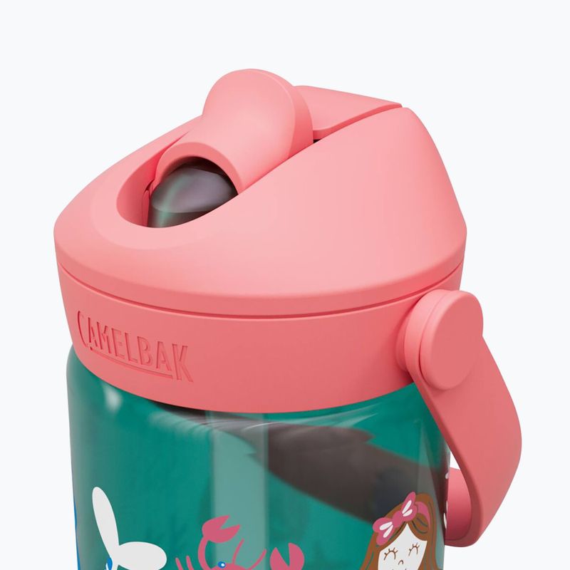 Butelka turystyczna CamelBak Thrive Flip Straw Kids 400 ml mermaid friends 4