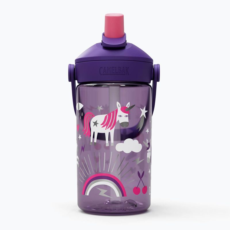 Butelka turystyczna CamelBak Thrive Flip Straw Kids 400 ml unicorn party 2