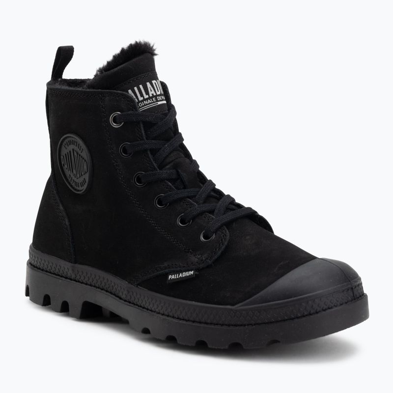 Buty damskie Palladium Pampa Hi Zip WL black/black