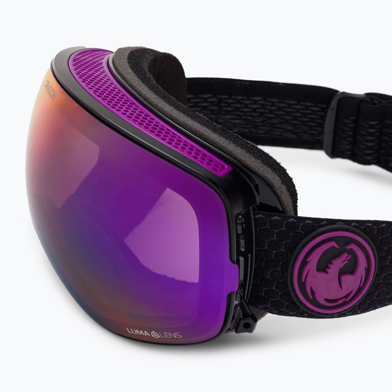 Gogle narciarskie DRAGON X2S split/lumalens purple ion/lumalens amber 30786/7230003 6
