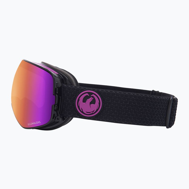 Gogle narciarskie DRAGON X2S split/lumalens purple ion/lumalens amber 30786/7230003 9