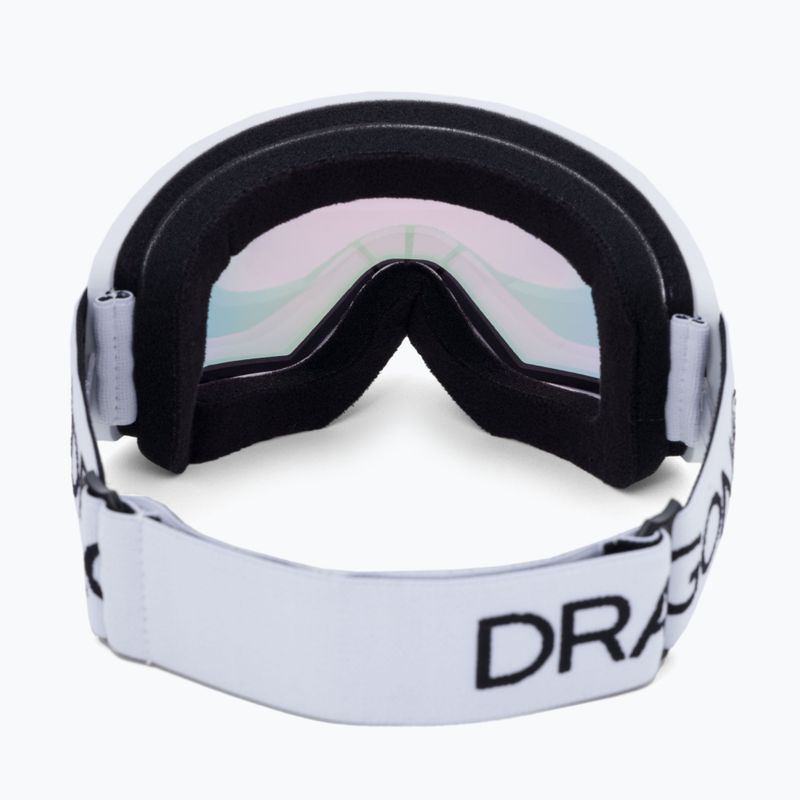 Gogle narciarskie DRAGON DX3 OTG white/lumalens pink ion 3
