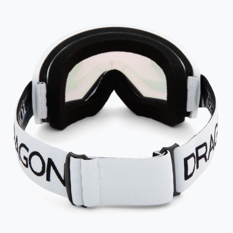 Gogle narciarskie Dragon DX3 OTG white/lumalens pink ion 3