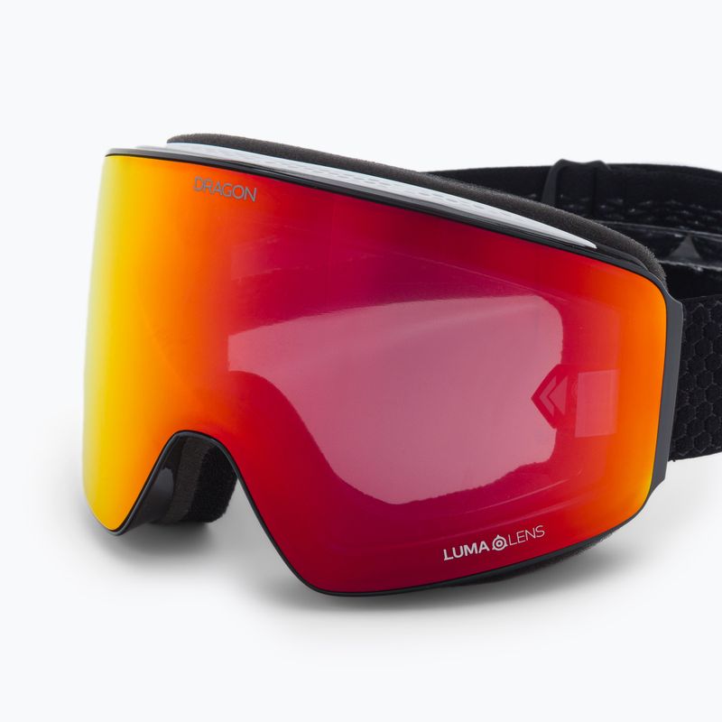 Gogle narciarskie DRAGON PXV split/lumalens red ion/lumalens light rose 38280/6534614 6