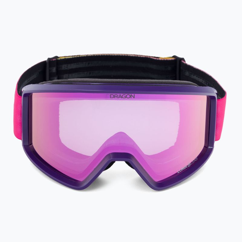 Gogle narciarskie DRAGON DXT OTG fade lite/lumalens pink ion 2
