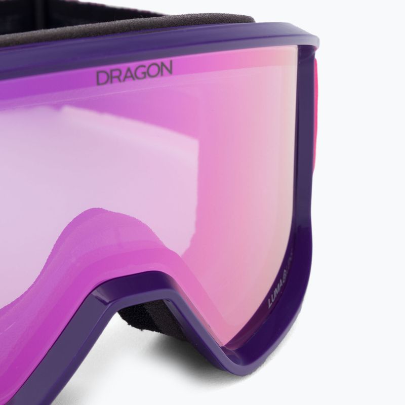 Gogle narciarskie DRAGON DXT OTG fade lite/lumalens pink ion 5