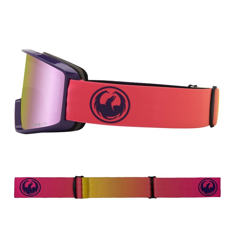 Gogle narciarskie DRAGON DXT OTG fade lite/lumalens pink ion 6
