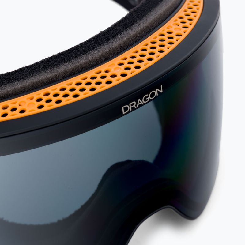 Gogle narciarskie DRAGON PXV bush camo/lumalens dark smoke/lumalens amber 38280-310 5