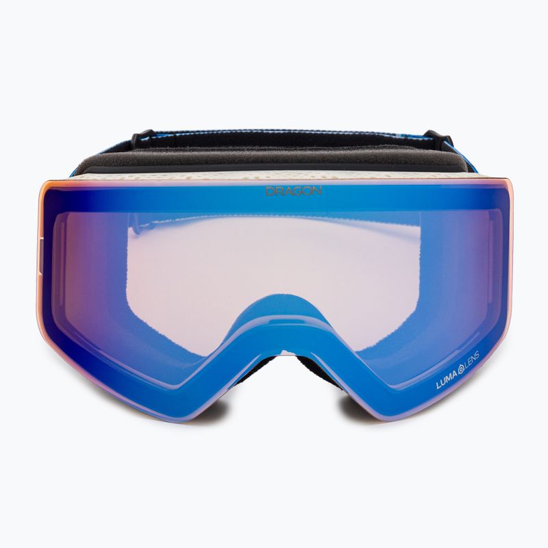 Gogle narciarskie DRAGON R1 OTG mountain bliss/lumalens flash blue/lumalens dark smoke DRG110/6331429 3